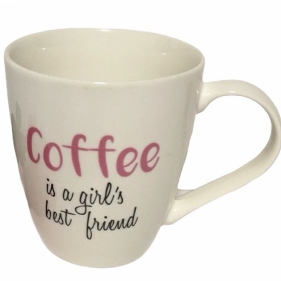 PFALTZGRAFF EVERYDAY “COFFEE IS A GIRLS  BEST FRIEND MUG” Tea cup - Picture 1 of 10